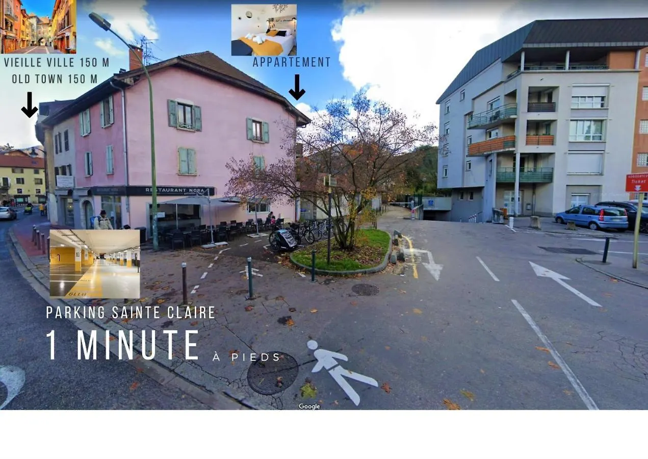 אנסי Petit Biscuit Proche Vieille Ville
